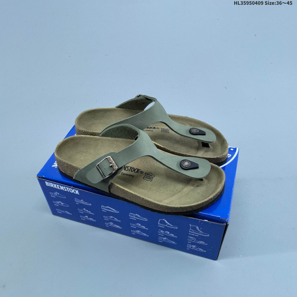Gizeh Thong Sandals with Adjustable Buckle by Birkenstock - product image from the listing.