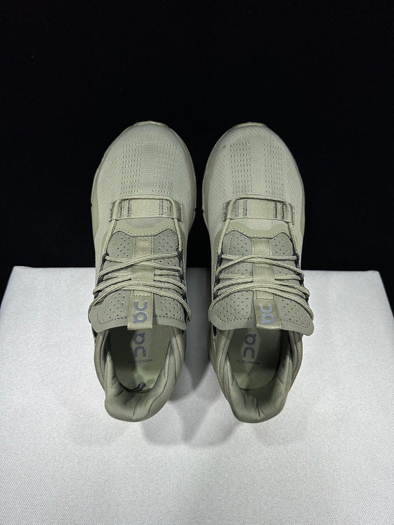 Olive Green On Cloudnova 2 Sneakers - product image from the listing.