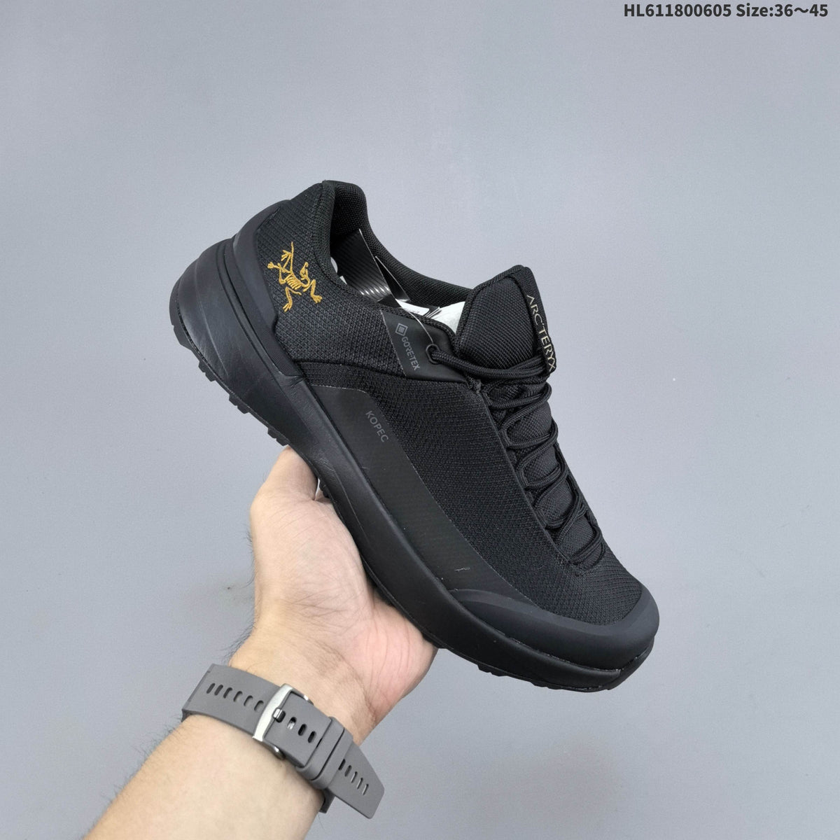 Arc'teryx Norvan Kopec GTX Low Hiking Shoes, in Black - product image from the listing.