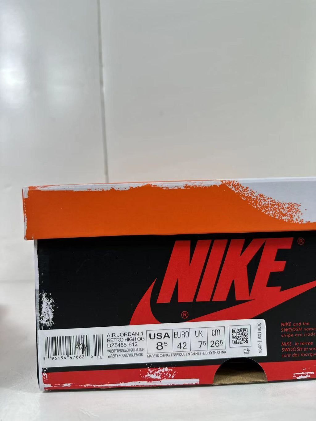Air Jordan 1 Retro High OG Lost & Found Sneakers - product image from the listing.