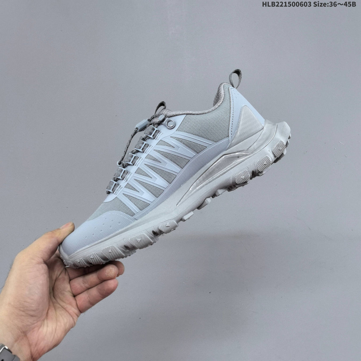Grey Alo Yoga Alo Runner Low-Top Sneakers - product image from the listing.