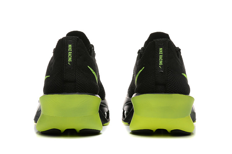 Nike Air Zoom Alphafly Next% Running Shoes in Black Volt - product image from the listing.