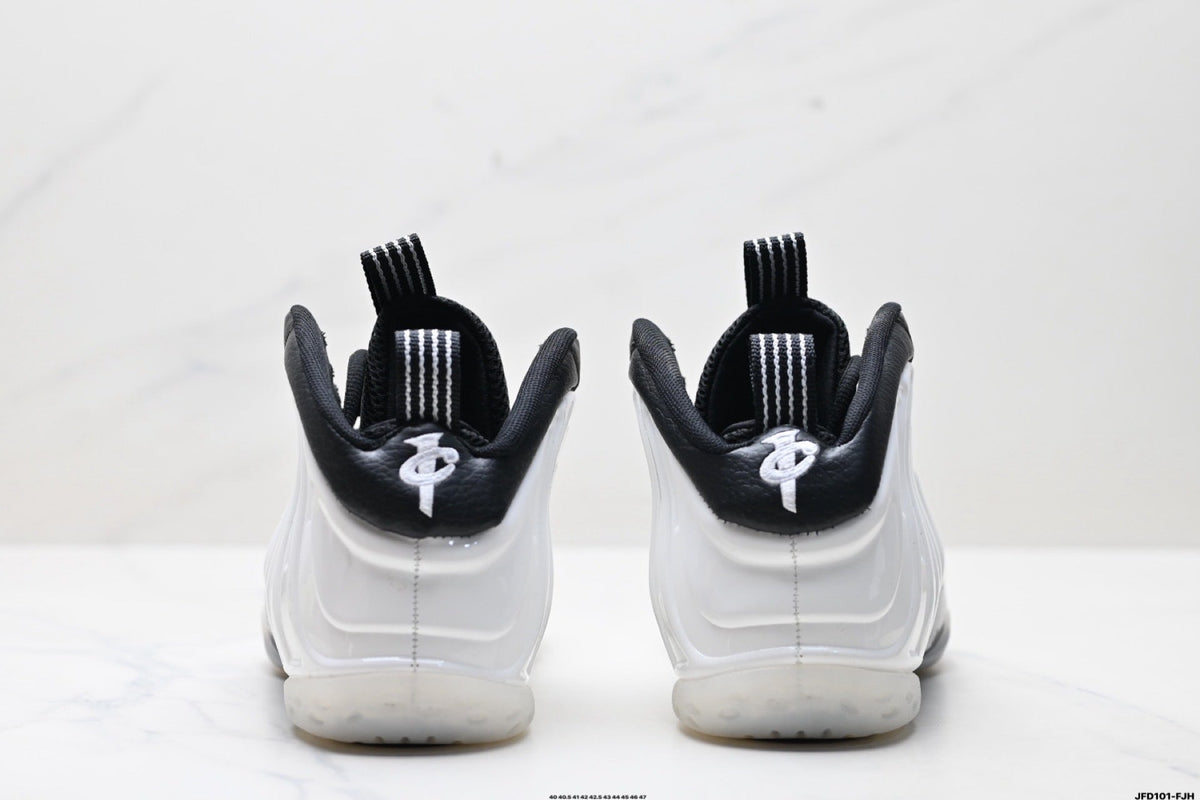 Nike Air Foamposite One Penny Sneakers in White and Black - product image from the listing.
