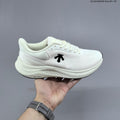 White DESCENTE RUN STEP Low-Top Running Shoes - product image from the listing.