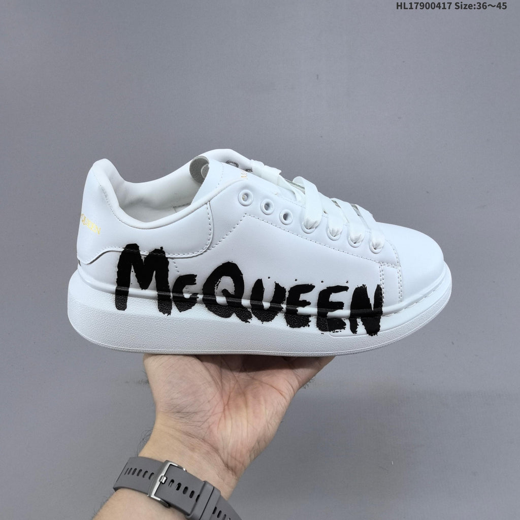 Alexander McQueen Oversized Low-Cut Sneakers with Logo - product image from the listing.