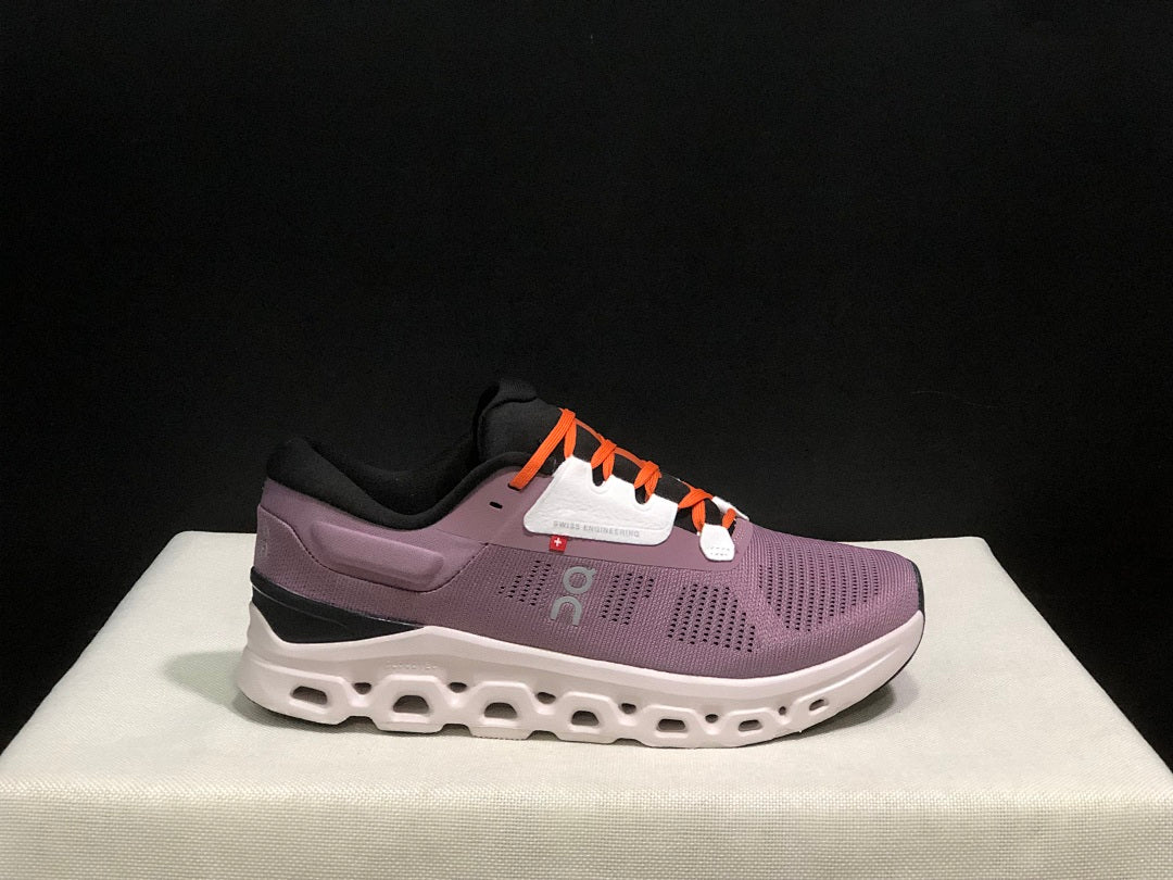 On Cloudstratus 3 Trainers in Dusty Rose - product image from the listing.