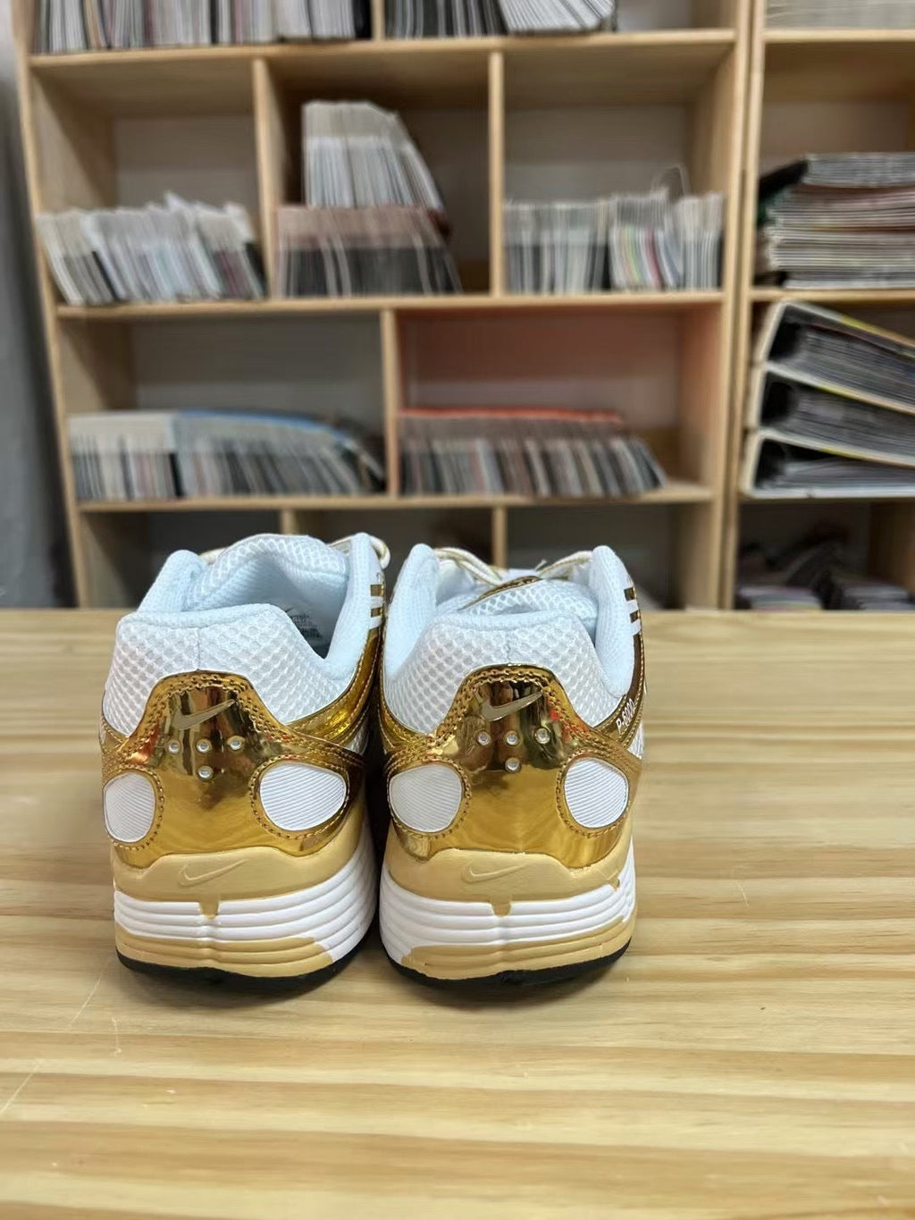 Nike P-6000 Sneakers in White Gold IF1787-100 - product image from the listing.