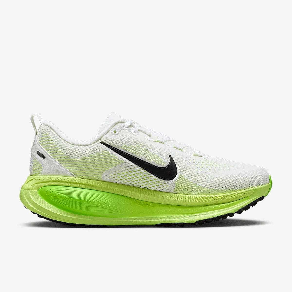 Nike Vomero 18 Running Shoes in White Green HM6803-100 - product image from the listing.