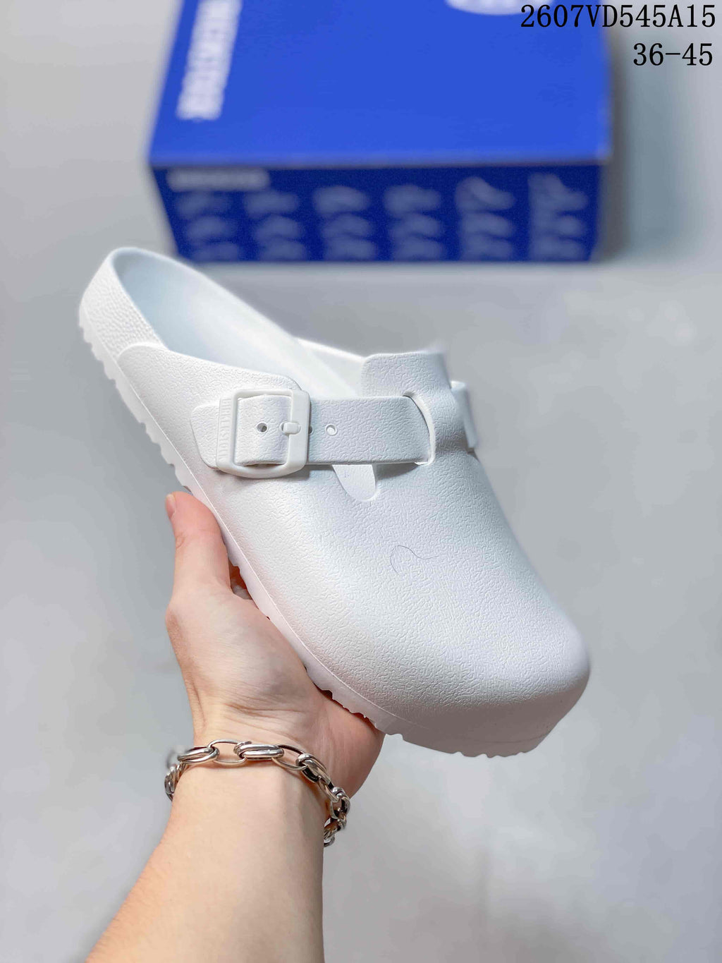 Madrid Big Buckle EVA Clog Sandals 07VD545A15 by Birkenstock - product image from the listing.