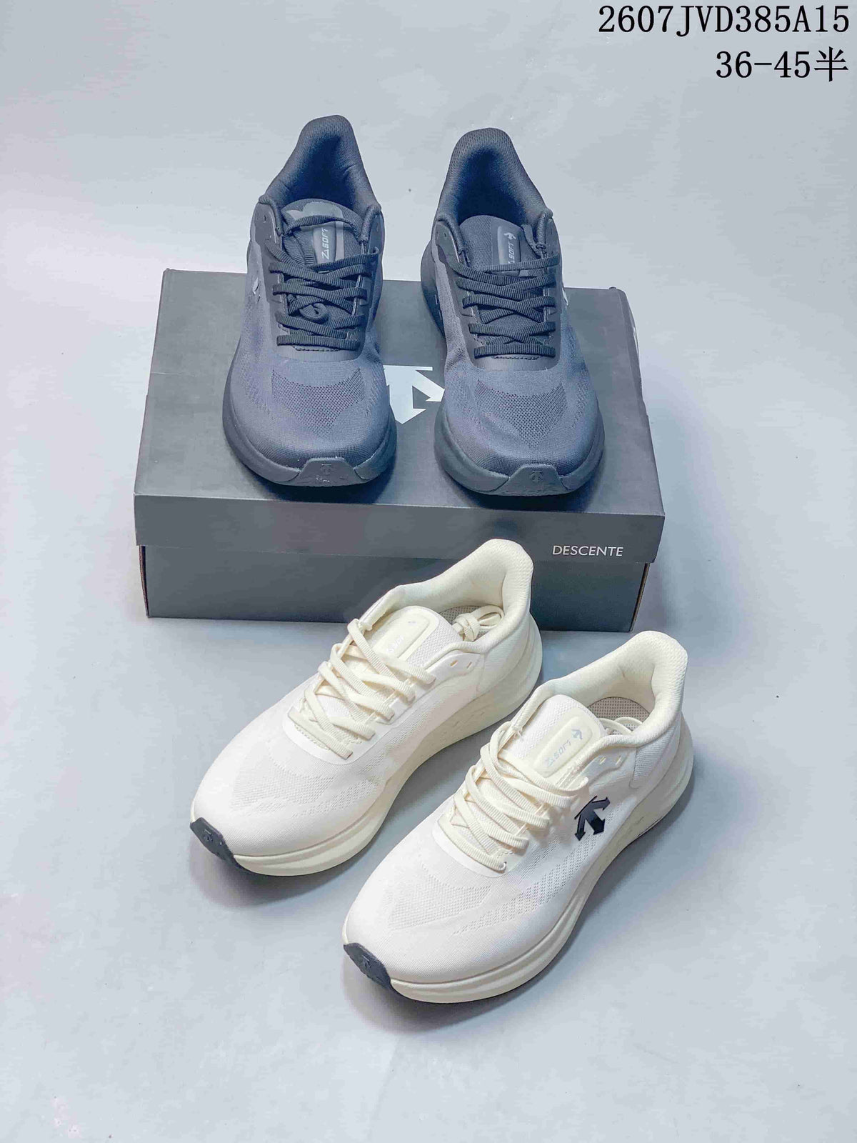 Descente EASE WIRE Trail Running Sneakers in Grey and White - product image from the listing.