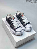 Maison Mihara Yasuhiro MMY Canvas Low Sneakers in Black Olive - product image from the listing.