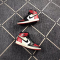 Black Red Toe Sneakers - Air Jordan 1 High - product image from the listing.