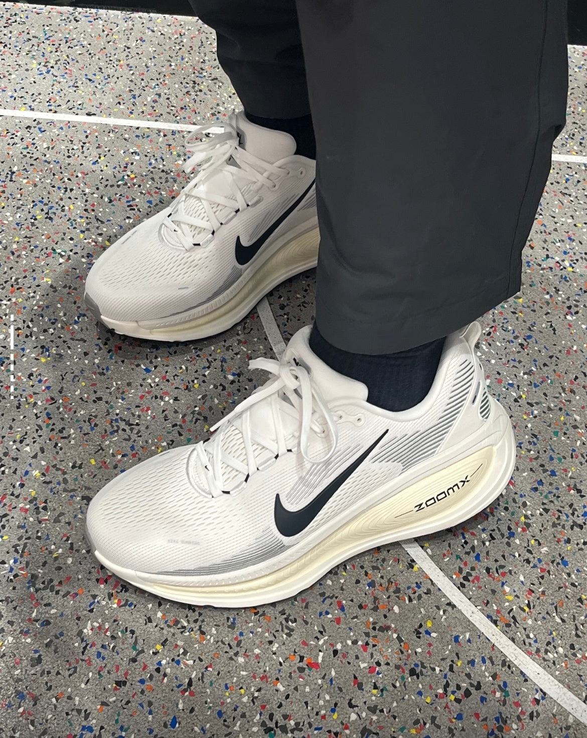 Nike Vomero 18 Running Shoes HM6803-101, in Beige - product image from the listing.