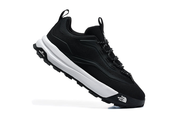 The North Face Black Trail Trainers with White Midsole - product image from the listing.