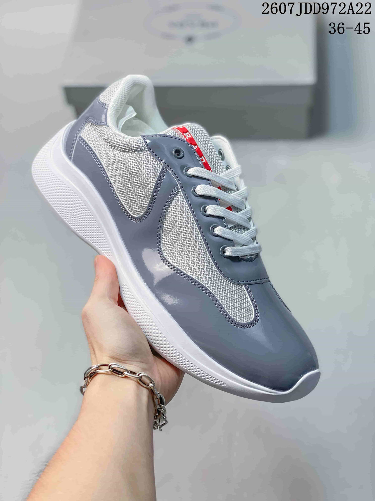Prada America's Cup Low-Cut Sneakers 2607JDD972A22 - product image from the listing.