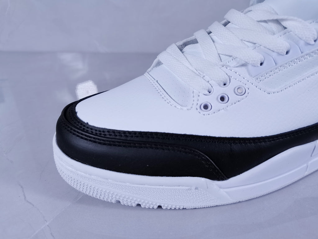 Nike Air Jordan 3 Retro SP Sneakers in White Black - product image from the listing.