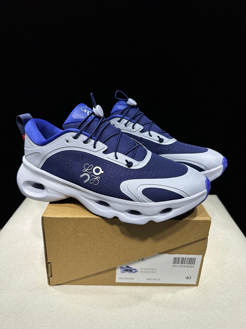 On x LOEWE Cloudventure 3.0 Sneakers, in Grey Blue - product image from the listing.
