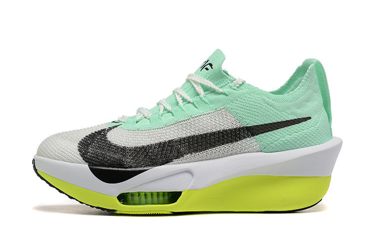 Nike Air Zoom Running Shoes in White Mint Green - product image from the listing.