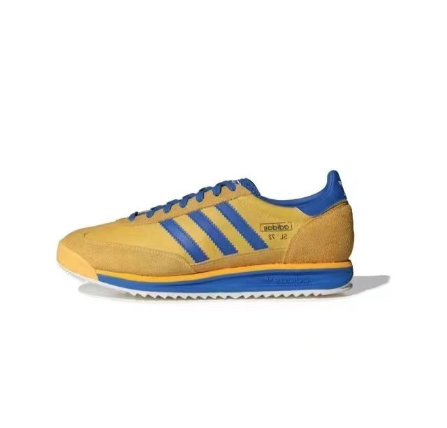 adidas SL 72 Sneakers in Yellow Blue IE6526 - product image from the listing.
