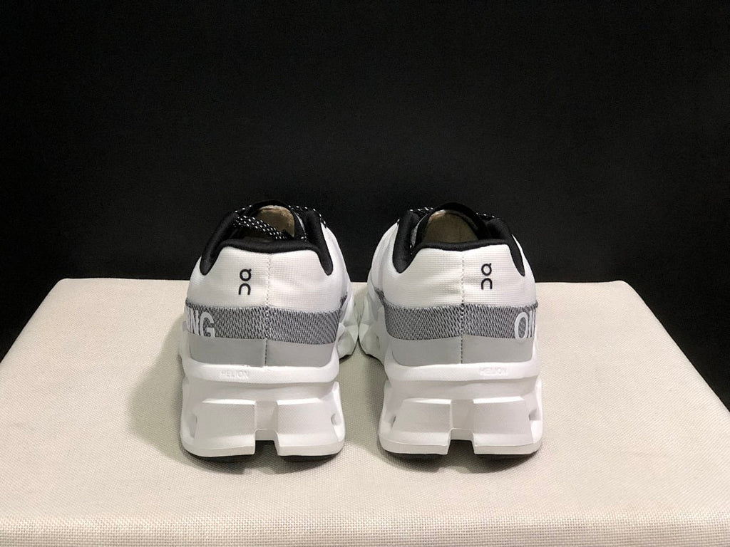 On Cloudmonster 2 Shoes for Running, White/Silver - product image from the listing.