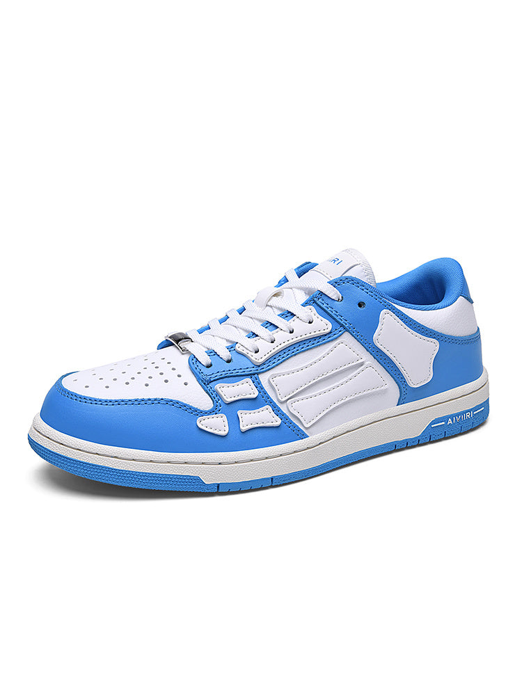 Blue and White AMIRI Low-Top Sneakers MFS003-462 - product image from the listing.