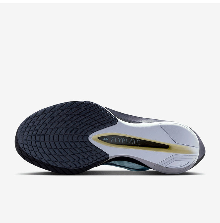 Nike Vaporfly 4 Road Racing Shoes in Glacier Blue HF6412-400 - product image from the listing.