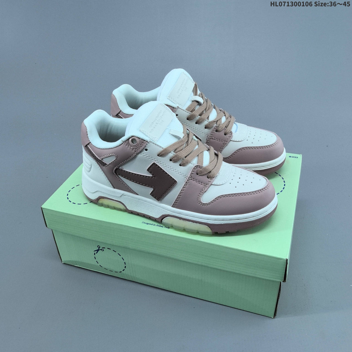 White OFF-WHITE Arrows Low-Top Sneakers - product image from the listing.
