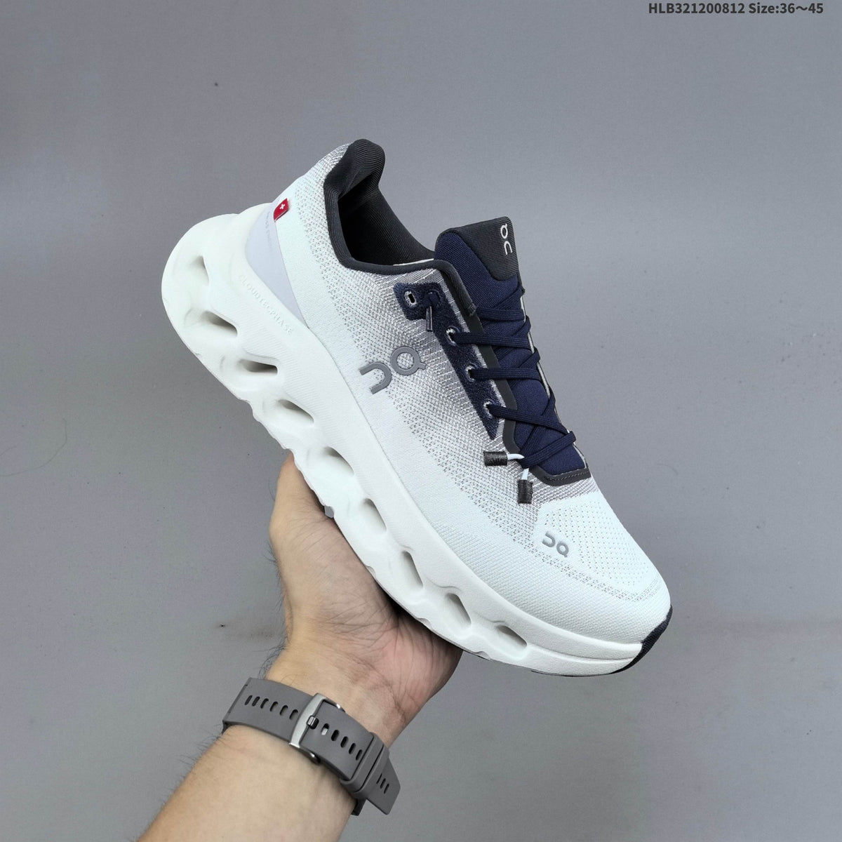 On Cloudtilt Sneakers in White Navy - product image from the listing.