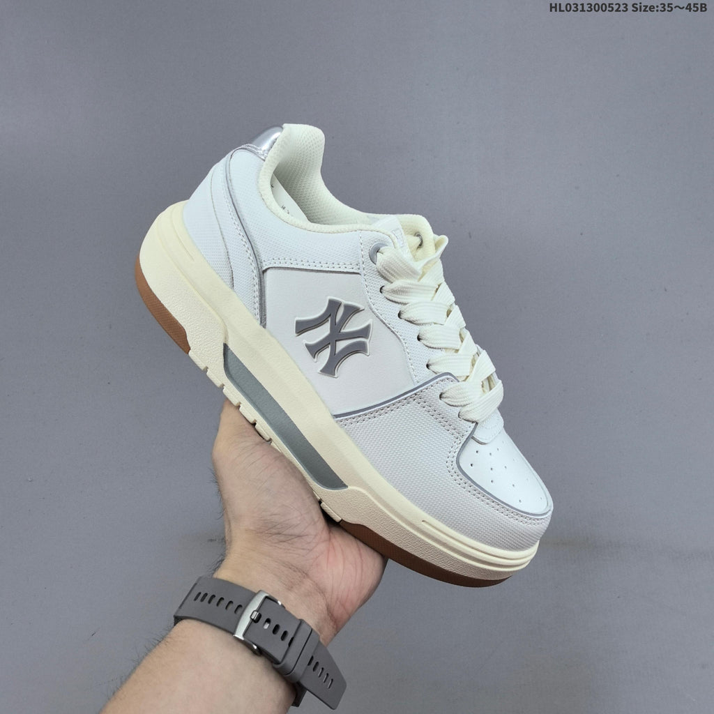 MLB Chunky Liner Embo Monogram Low-Cut Sneakers - product image from the listing.