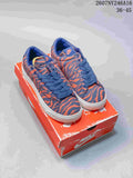 Nike Devin Booker x Blazer Low Trainers Blue/Orange 2607NY246A16 - product image from the listing.
