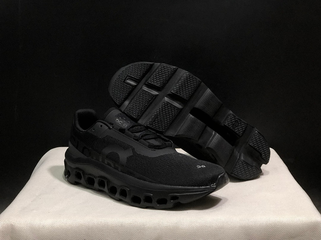 On Cloud X Running Shoes in Black Silver - product image from the listing.