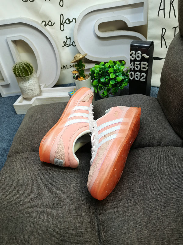 adidas Bad Bunny Gazelle Indoor Sneakers in Pink - product image from the listing.