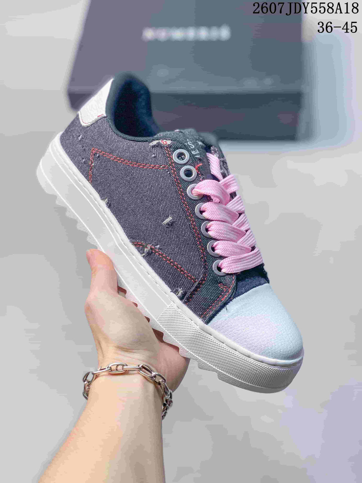 NUMERIS Low-Cut Platform Sneakers in Multiple Colorways - product image from the listing.