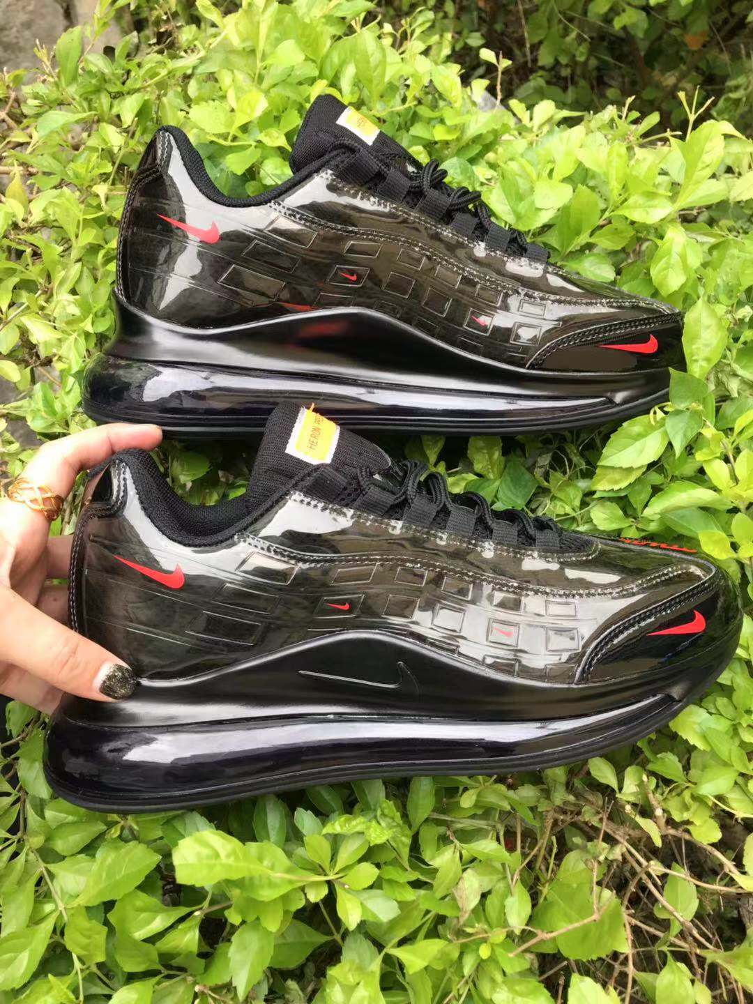 Nike Air Max 720 Heron Preston Sneakers in Black - product image from the listing.