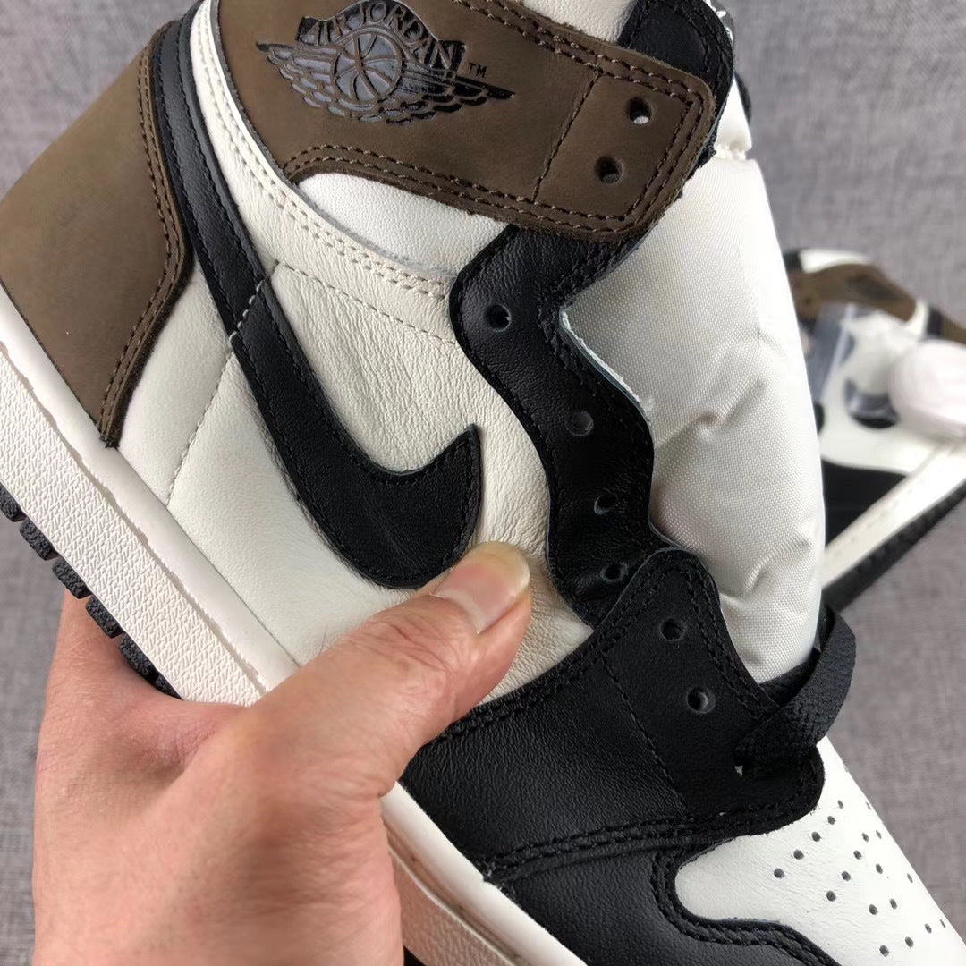 Air Jordan 1 High OG Dark Mocha Sneakers - product image from the listing.