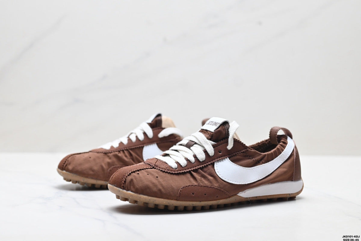 Brown and White Jacquemus x Nike Jacumoon Sneakers - product image from the listing.