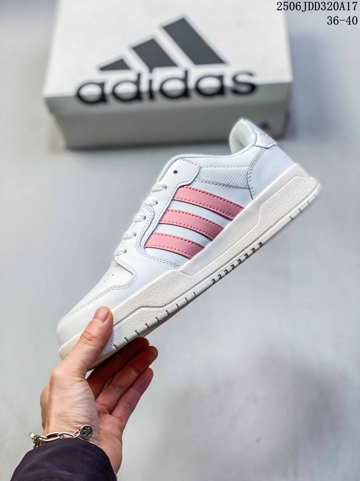 adidas Entrap Sneakers in White and Pink GW5499 - product image from the listing.