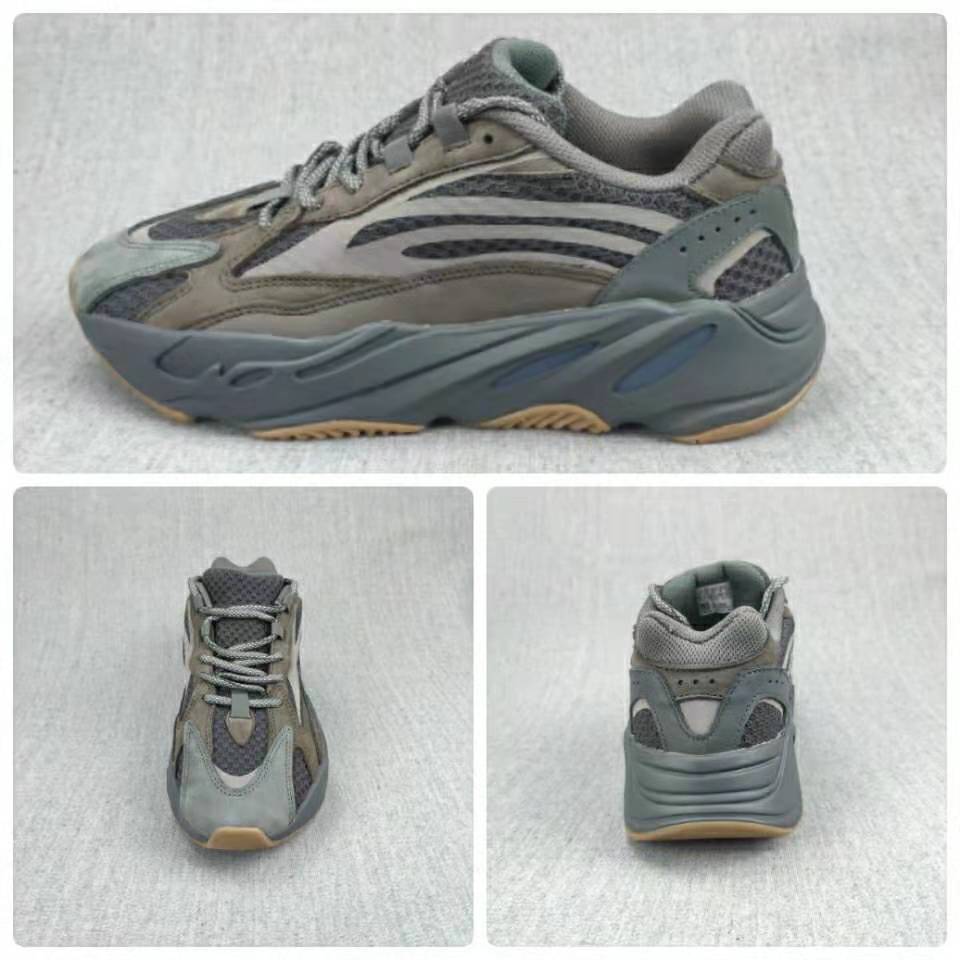 Grey and Beige Yeezy 700 V2 Sneakers - product image from the listing.