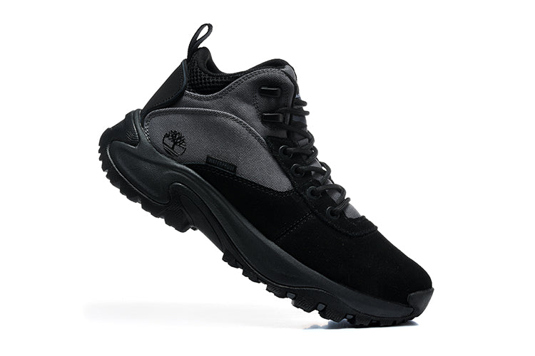 The North Face Waterproof Black Mid-Top Hiking Trainers - product image from the listing.