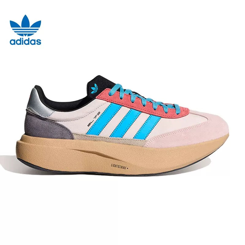 Adidas Lightstrike Sneakers in Pink White Blue - product image from the listing.