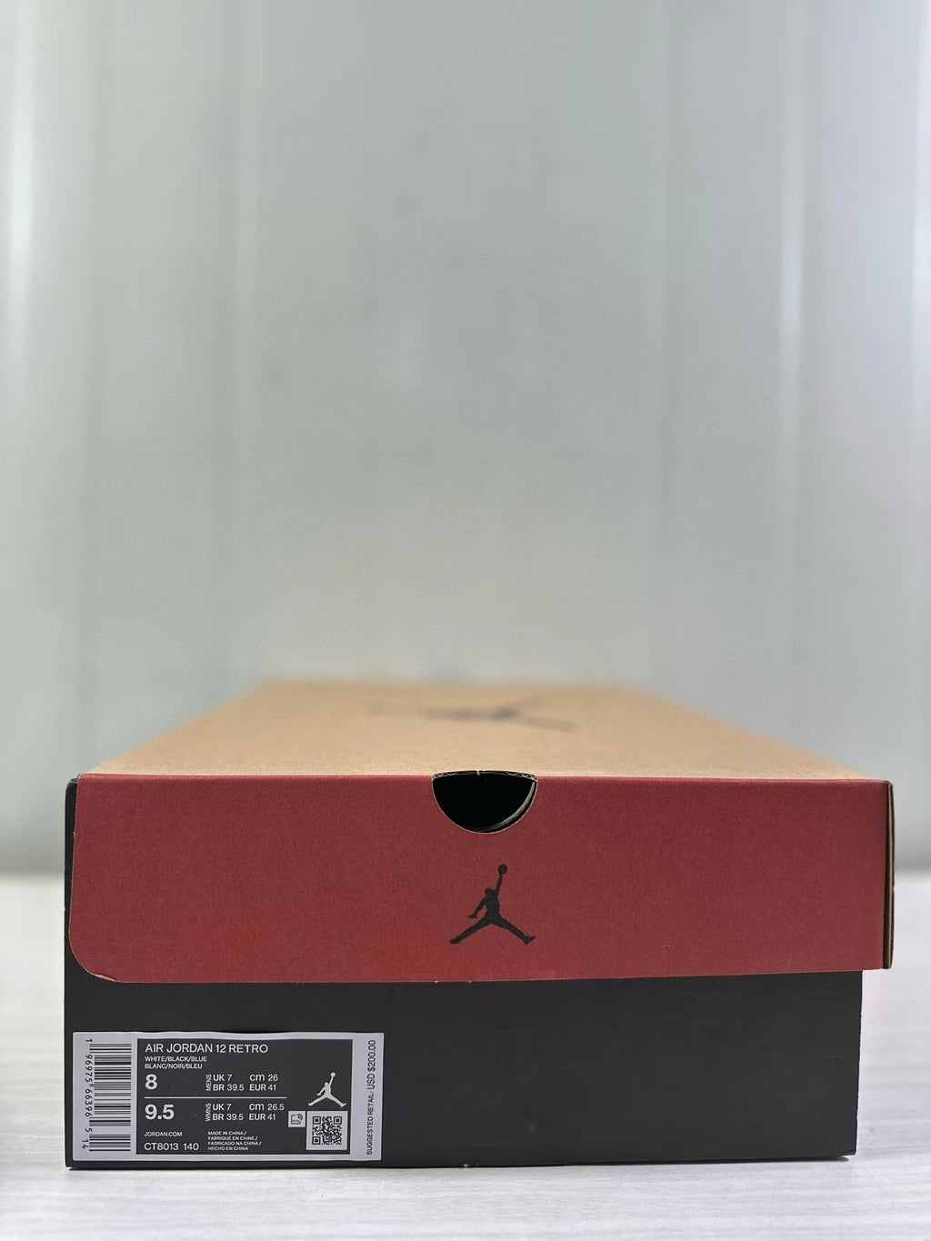 Air Jordan 12 Retro White Black Game in Royal CT8013-140 - product image from the listing.