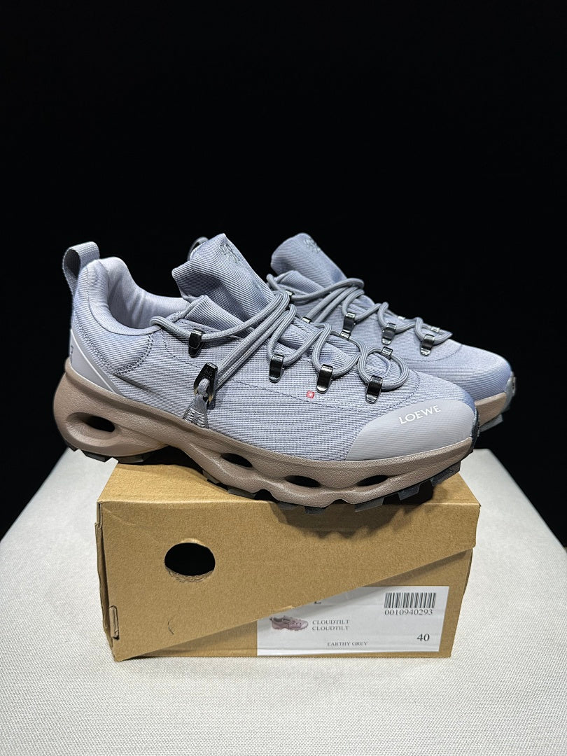 Grey LOEWE x On Cloudtilt Sneakers - product image from the listing.