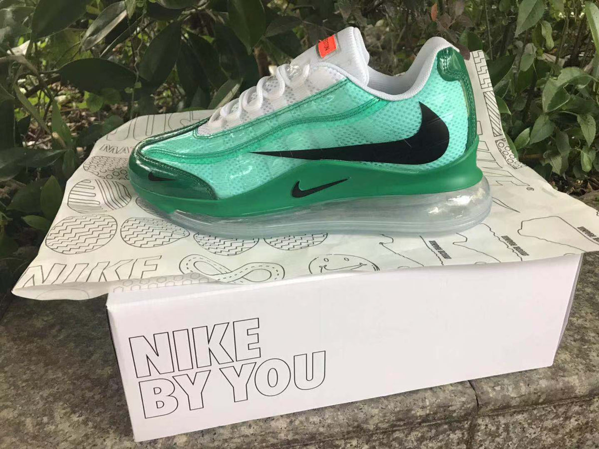 Nike Air Max 720 Sneakers in Green and White - product image from the listing.