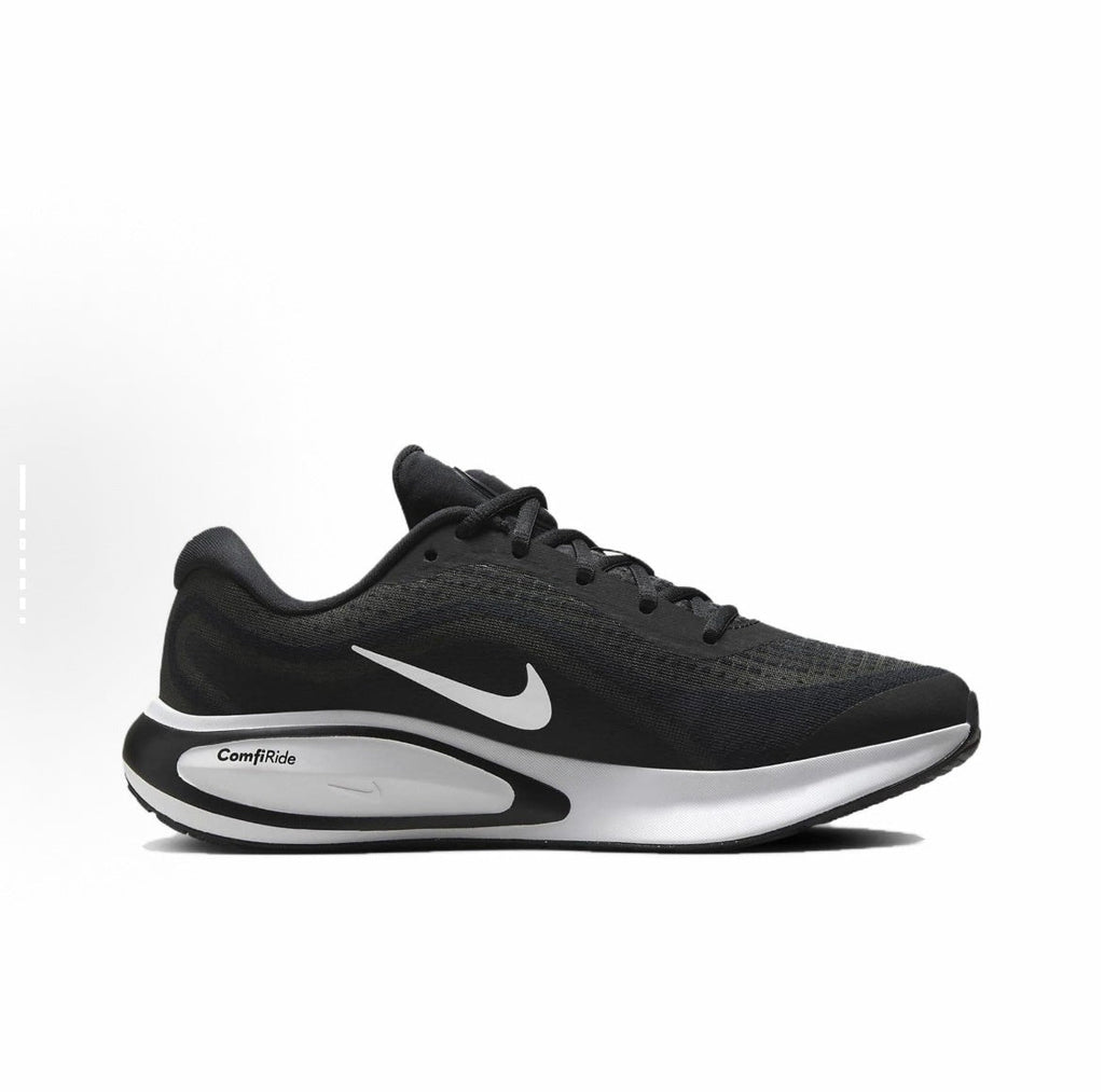 Nike Journey Run Road Running Shoes in Black White FN0228-001 - product image from the listing.