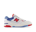 New Balance 550 White, Sneakers in Blue and Red BB550NCH - product image from the listing.