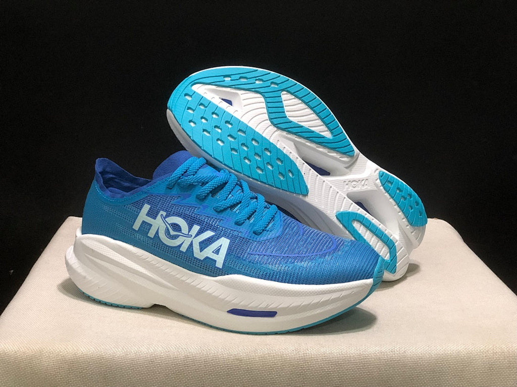 HOKA Mach X 2 Running Shoes in Blue - product image from the listing.