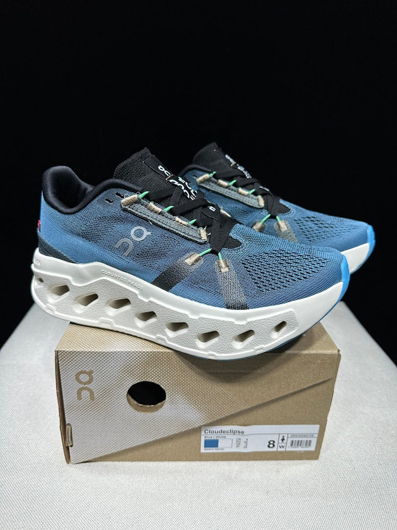 On Cloudeclipse Running Sneakers in Blue - product image from the listing.