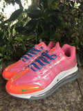 Nike Air Max 720 Sneakers in Pink Orange Green - product image from the listing.