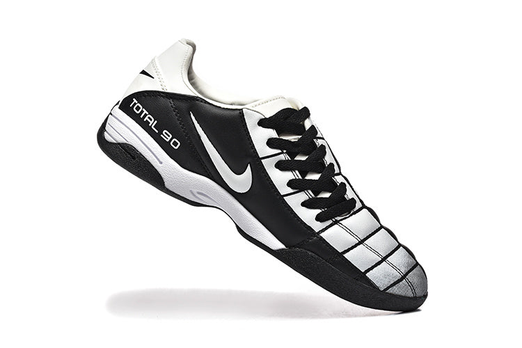 Nike Total 90 Black and White Indoor Soccer Footwear - product image from the listing.
