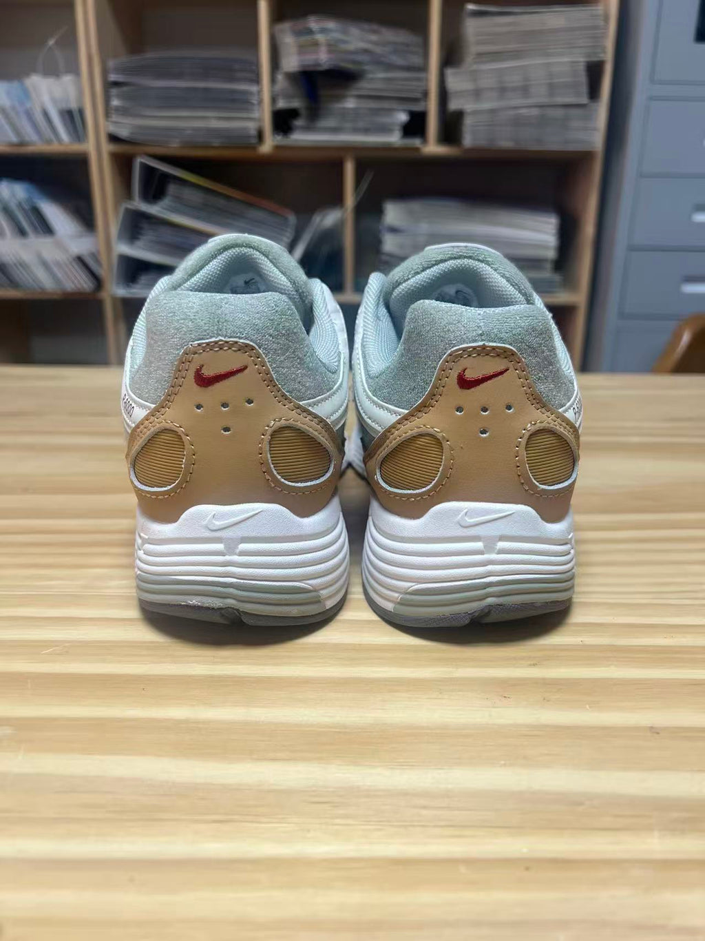 Nike P-6000 Sneakers in Grey White Brown IQ1120-311 - product image from the listing.